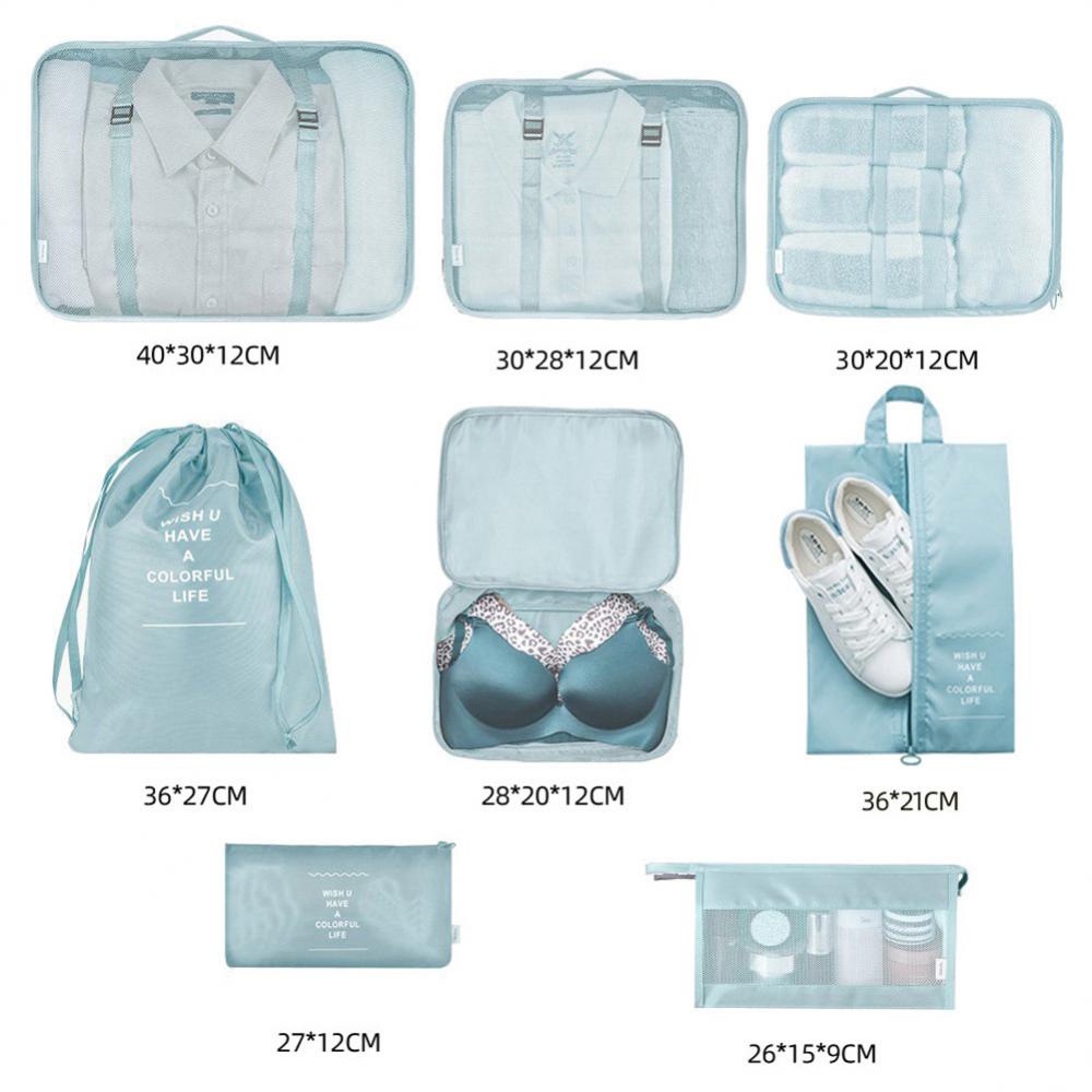 MIRAQ PackSmart Travel Organiser Set